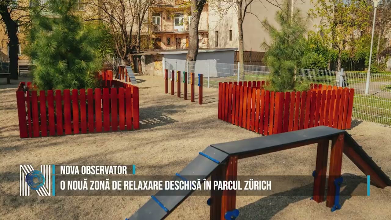 O nouă zonă de relaxare deschisă în Parcul Zürich