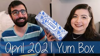 April 2021 Universal Yums Yum Box Unboxing and Taste Test | Spain | Yum-Yum Box