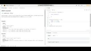 Counter Using Javascript Leetcode solutions