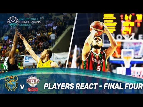 Players react to Final Four draw - Iberostar Tenerife v Umana Reyer - Basketball Champions League