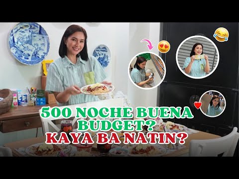 Realistic Ba ang ₱500 Noche Buena ni DTI? Ito ang Nakita Ko sa Grocery! |Mariel Padilla Vlog
