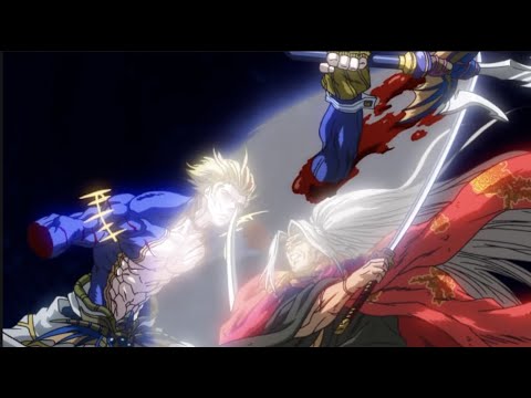 Record of Ragnarok Sasaki Kojiro vs Poseidon E9-E12