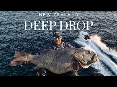 NEW ZEALAND DEEP DROPS – My First Ever HAPUKA is a MONSTER!