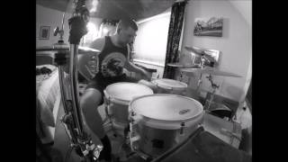 Drumcan plays Comeback Kid - Somewhere in the Miserable (one handed) & Beyond