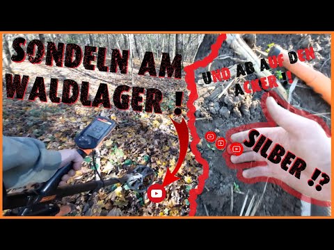 Sondeln 🌳 Schatzsuche am versteckten Waldlager ⚠️ Mit den Sondel-Kollegen im Wald & auf dem Feld🌾