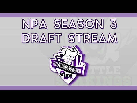 NPA Season 3 Draft Stream | National Pokemon Association