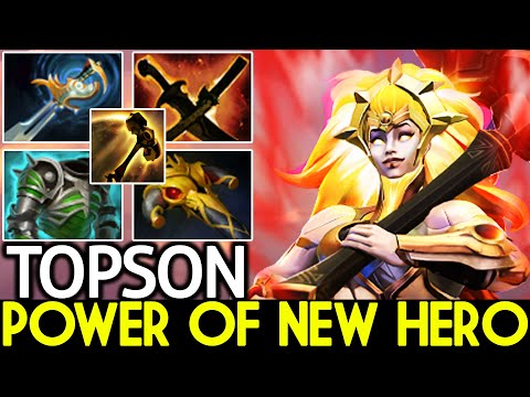 TOPSON [Dawnbreaker] Show Power of New Hero with Physical Build Dota 2