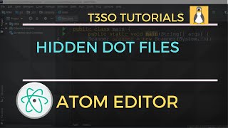 How to Hide Hidden Dot Files in github atom editor
