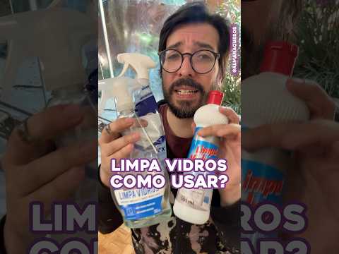 Limpa Vidro NÃO limpa o vidro