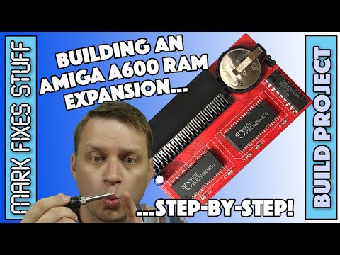 Aufbau einer Commodore Amiga A600 Chip-RAM-Erweiterung – Schritt für Schritt!