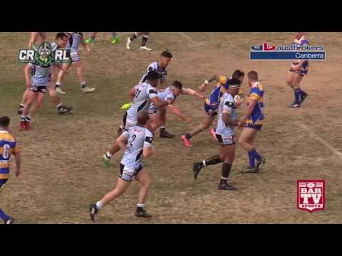 2017 Canberra RL   1st Grade   Round 13   Highlights   Woden v Belconnen