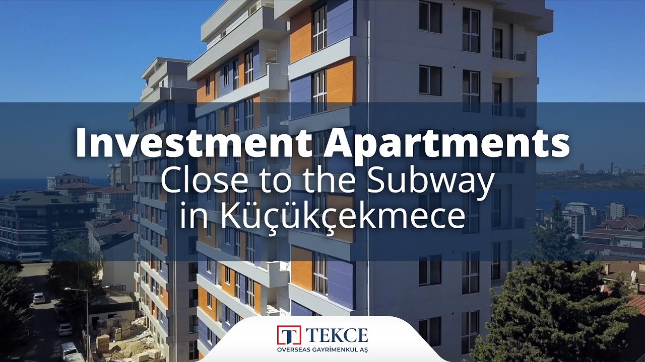 Investment Apartments Close to the Subway in Küçükçekmece
