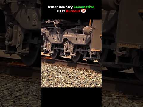 Indian Locomotive Day By Day 💀📈 #indianrailways #locomotive #daybyday #wag7 #wheelslip #burnout