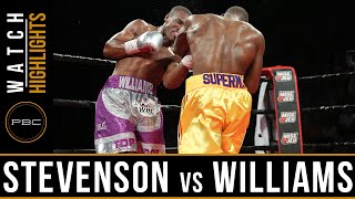 Stevenson vs Williams HIGHLIGHTS: July 29, 2016 - PBC on Spike