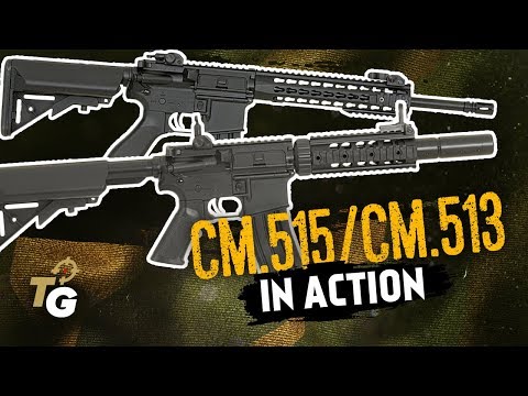 Cyma CM.513 + Cyma CM.515 - Airsoft Replica Test