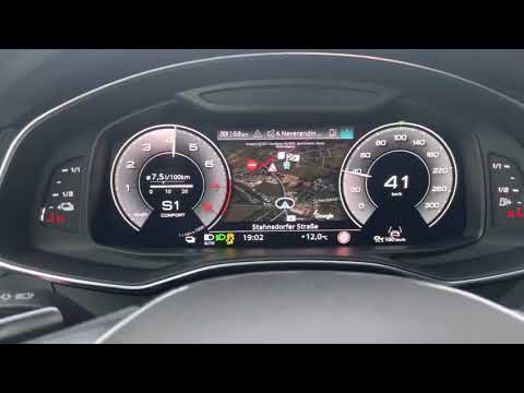Audi A7 50 tfsi e Sportback 299 ps 370 nm - S Modus 0-100 km/h acceleration