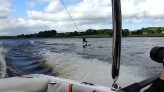 preview picture of video 'water skiing at Loch Ken.mp4'