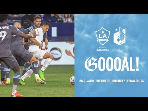 GOAL: Javier "Chicharito" Hernandez gets his 17th goal to level vs. Minnesota United FC