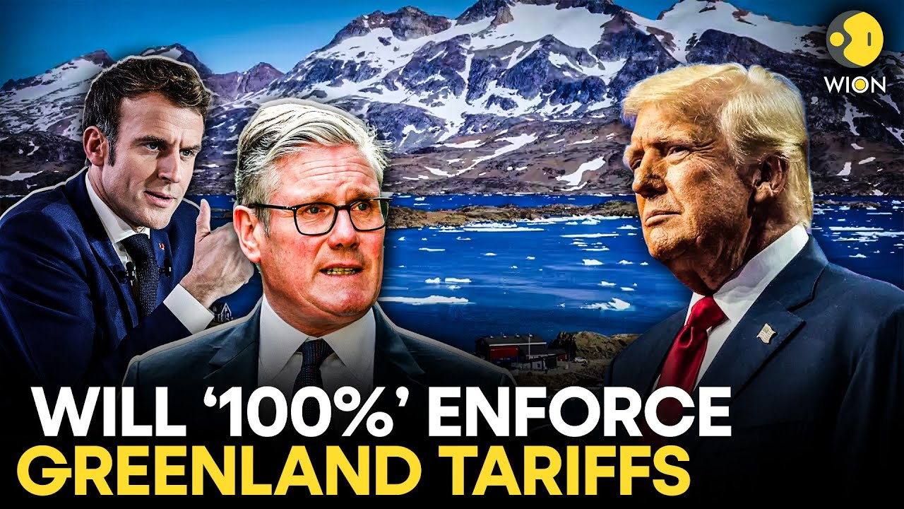 US-Greenland Takeover LIVE: Trump Says He Will ‘100%’ Enforce Greenland Tariffs As EU Pushes Back