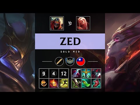 Zed Mid vs Vladimir - TW Challenger Patch 25.07