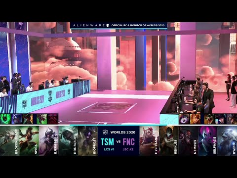 TSM vs FNC - Worlds 2020 Groups - Team SoloMid vs Fnatic
