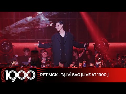 RPT MCK - Tại Vì Sao [LIVE @ 99% Album Listening Party at 1900] - @hoanglongmck