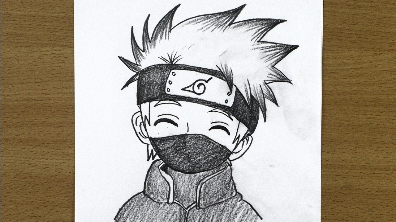 Naruto Uzumaki Pencil Drawing | Step-by-Step Anime Sketch