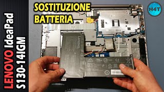 LENOVO IdeaPad S130-14IGM Battery Replacement