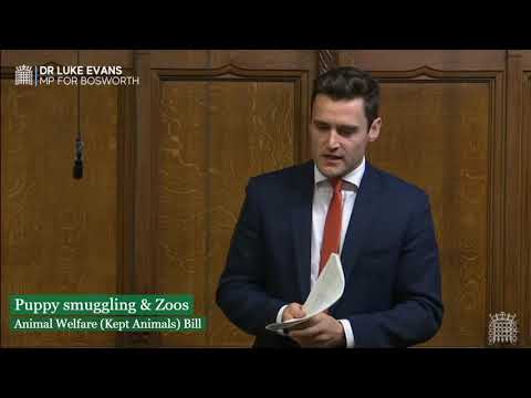Animal Welfare Debate Speech | Dr Luke Evans MP