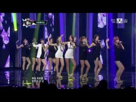 130228 M Countdown 9Muses 나인뮤지스 - Dolls 돌스 [1080p HD]