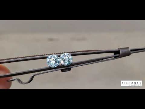 Man Made Blue Diamonds R9576