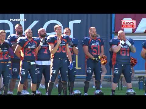 OSPA Sportclub: Rostock Griffins - Berlin Adler (Spiel im Ostseestadion am 26.05.2018)