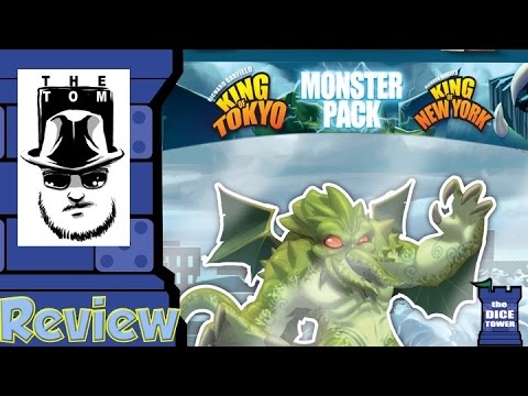 King of Tokyo: Cthulu Monster Pack Review - with Tom Vasel