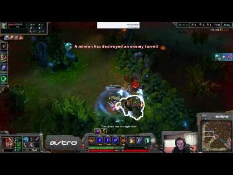 TheOddOne - Shyvana vs Lee Sin - jungle «Godmode» [R/m] (Diamond I)