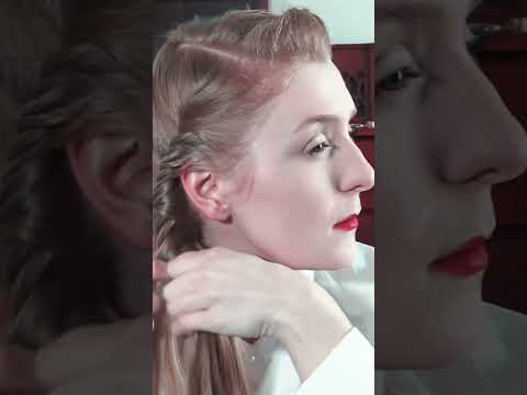 ✧･ﾟ:* How to Style a 1930s / 1940s Updo *:･ﾟ✧ #shorts