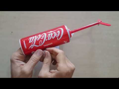 How To make helicopter with coke can at home | ST CREATIVE
