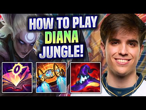 LEARN HOW TO PLAY DIANA JUNGLE LIKE A PRO! - MAD Elyoya Plays Diana Jungle vs Vi! | Season 2022