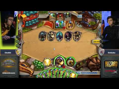 Chakki vs Ostkaka DreamHack Hearthstone Grand Prix 2016 (Round 9)