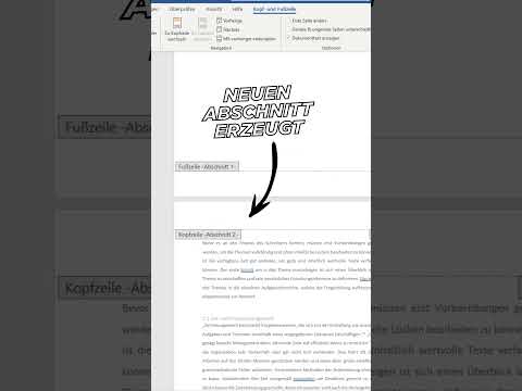 So erstellst du Seitenzahlen in Word richtig✅🏆 #hausarbeit #lernen #studium #bildung #studieren