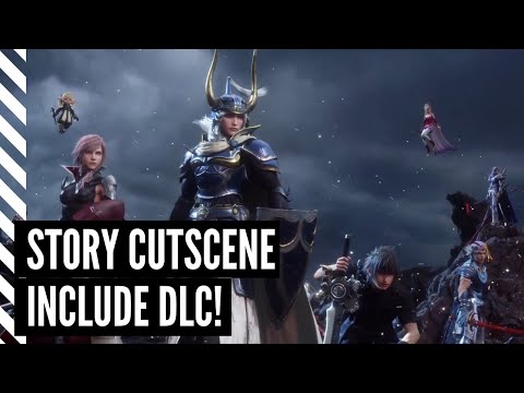 Dissidia Final Fantasy NT - All Story Cutscene + DLC, English Subtitle, Japanese Voice