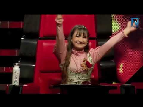 blind auditions (sushant Pradhan ) voice of kid season 3 #promod #melina #milan #chewang