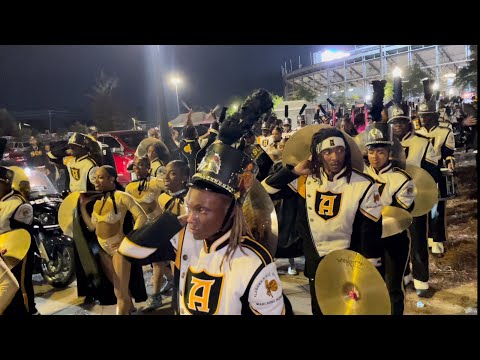 Alabama State Marching out in CHAOS MCC 25