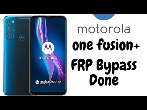 motorola one fusion plus FRP Bypass easy method