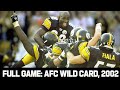 Pittsburgh 17 Point Playoff Comeback! Steelers vs. Browns 2002 AFC Wild Card Full Game