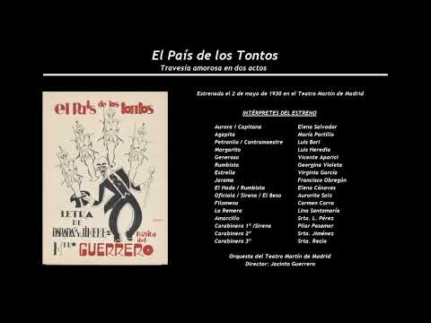 El País de los Tontos - Chotis 'Soy Flamenco, muy Flamenco' (1930) - Heredia - Bori - Salvador