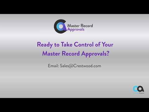 Approbation des dossiers maîtres pour la démonstration d’Acumatica Aperçu