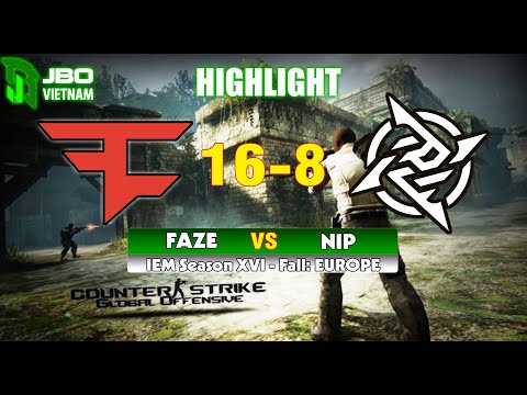 JBOVIETNAM - CS:GO - HIGHLIGHT - FAZE CLAN vs NIP