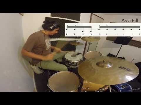 Drum Lesson - Slick Drum Lick #29  - A Gary Novak Lick
