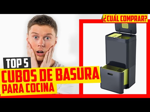 Vídeo relacionado con Kongming Cubo de basura para baño con prensa, 2 unidades estrecho para cocina, cubo de basura pequeño de 10 l con tapa, resistente a los olores para cocinas, baños, oficinas, salón, dormitorio, WC