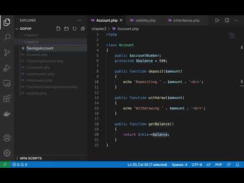 Archived 6 Learn Object Oriented PHP